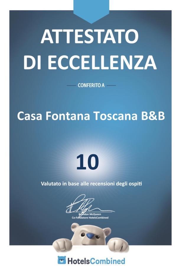 Casa Fontana Tuscany B&B Barga Exterior photo
